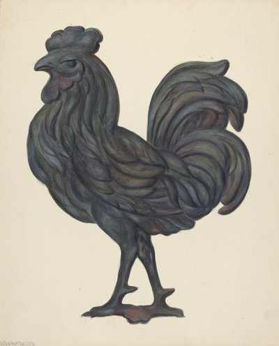 वेदर वेन, सी. 1937. द्वारा वाल्टर होचस्ट्रैसर