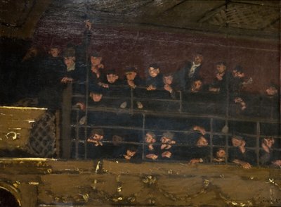 नोक्टेस एम्ब्रोसियोने, गैलरी ऑफ़ द ओल्ड मोगुल, 1906-07। द्वारा वाल्टर रिचर्ड सिकर्ट