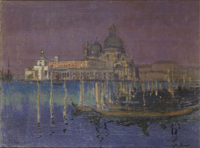 रात: डोगना और सांता मारिया डेला सैल्यूट, वेनिस, 1896 द्वारा वाल्टर रिचर्ड सिकर्ट
