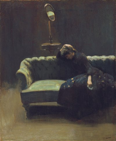 कार्यवाहक प्रबंधक या पूर्वाभ्यास: अधिनियम का अंत, c.1885-6 द्वारा Walter Richard Sickert