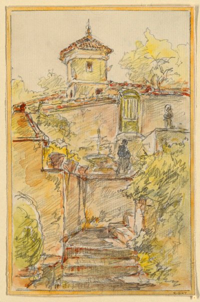 एक सीढ़ी द्वारा वाल्टर शिरलाव