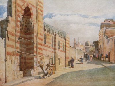 सईदा ज़ीनब क्वार्टर, काहिरा में एक मस्जिद द्वारा Walter Spencer Stanhope Tyrwhitt