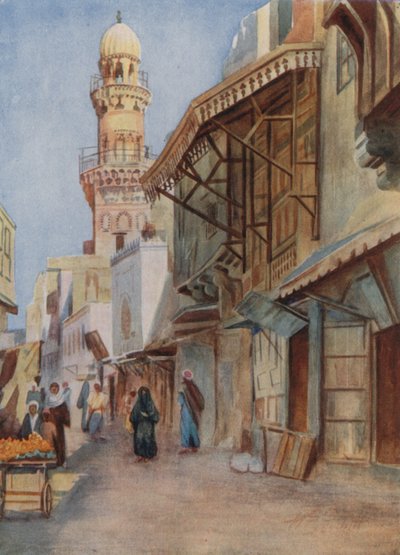 सुल्तान बीबर की मस्जिद, काहिरा द्वारा Walter Spencer Stanhope Tyrwhitt
