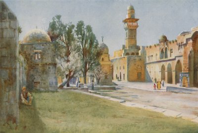 कपास व्यापारियों का द्वार, यरुशलम द्वारा वाल्टर स्पेंसर स्टैनहोप टायरविट