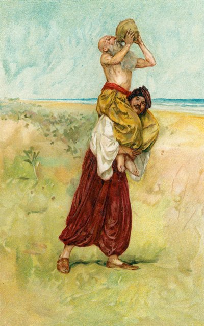 द अरेबियन नाइट्स: सिंदबाद द सेलर द्वारा Walter Stanley Paget