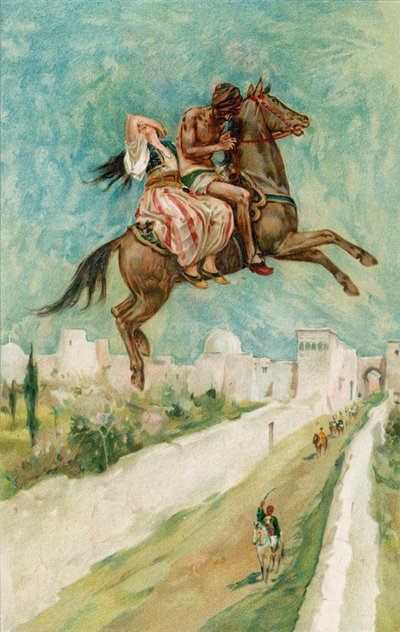 द अरेबियन नाइट्स: द एनचांटेड हॉर्स द्वारा Walter Stanley Paget