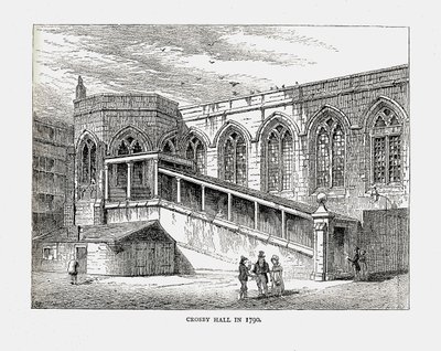 1790, 1878 में क्रॉसबी हॉल द्वारा वाल्टर थॉर्नबरी