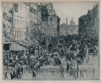 रुए रोयाले, पेरिस, c1913 द्वारा वाल्टर ज़ीजिंग