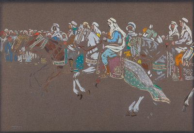 अरब कैवलरी, 1905। द्वारा वासिली कैंडिंस्की