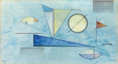 डंस्ट, या ग्रुनर डंस्टा द्वारा Wassily Kandinsky