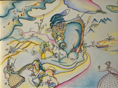 तपस्वी द्वारा वासिली कैंडिंस्की