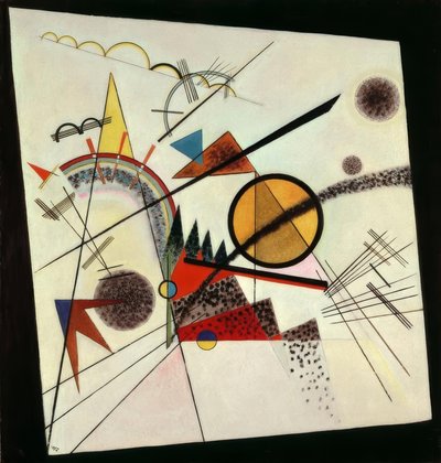 काले वर्ग में द्वारा Wassily Kandinsky