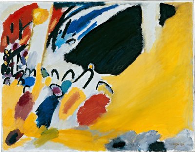 इंप्रेशन III कॉन्सर्ट द्वारा Wassily Kandinsky