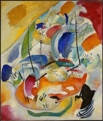 सुधार 31 (नौसैनिक युद्ध)। 1913 द्वारा Wassily Kandinsky