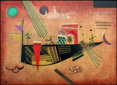 मूडी, 1930 द्वारा Wassily Kandinsky