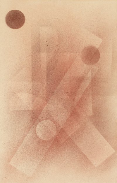 हल्का गुलाबी, 1928 द्वारा वासिली कैंडिंस्की