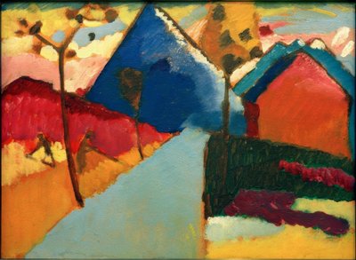 मुर्नौ प्रथम से प्रकृति अध्ययन द्वारा Wassily Kandinsky