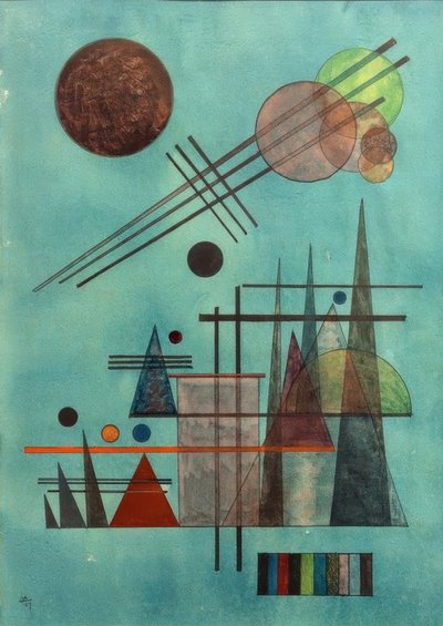 ऊँचा और ऊँचा द्वारा Wassily Kandinsky
