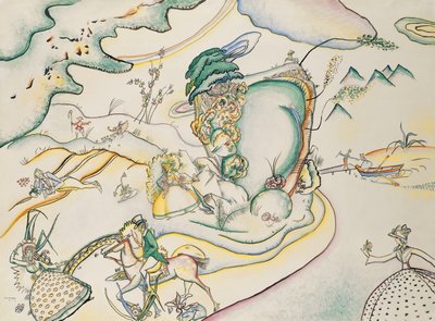 Trifles III; बैगाटेलीन III द्वारा वासिली कैंडिंस्की