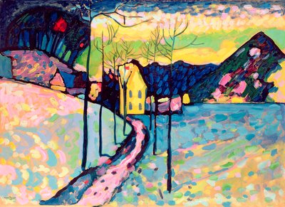 शीतकालीन लैंडस्केप द्वारा Wassily Kandinsky