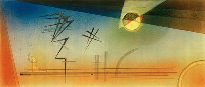 ऊपर की ओर झुका हुआ द्वारा Wassily Kandinsky