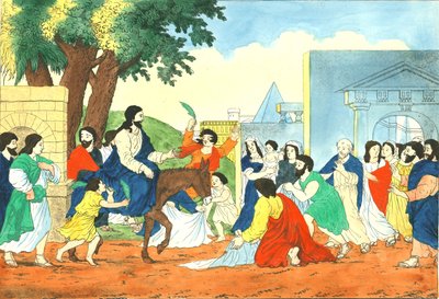 19वीं सदी में यरूशलेम में मसीह का प्रवेश द्वारा वेनिक्स