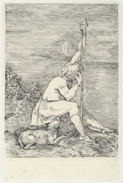 चरवाहा, 1828। द्वारा वेल्बी शेरमेन