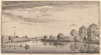 एल्बरी द्वारा Wenceslaus Hollar