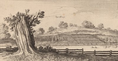 एल्बरी, 1645। द्वारा Wenceslaus Hollar