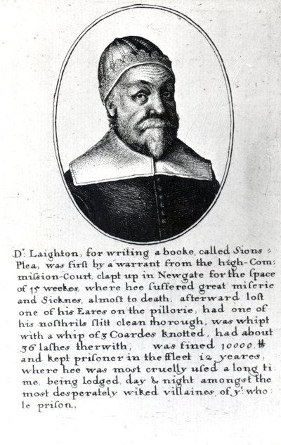 अलेक्जेंडर लीटन, c.1641 द्वारा Wenceslaus Hollar