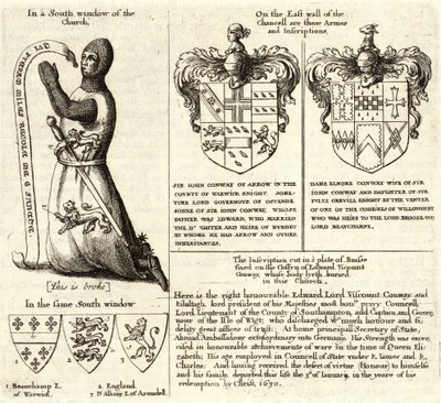 तीर (सना हुआ ग्लास)। राज्य 2 द्वारा Wenceslaus Hollar