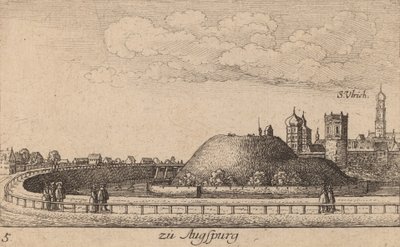 ऑग्सबर्ग, 1635। द्वारा Wenceslaus Hollar