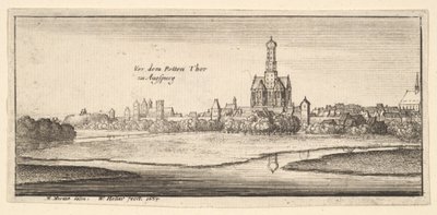 ऑग्सबर्ग, 1665। द्वारा Wenceslaus Hollar