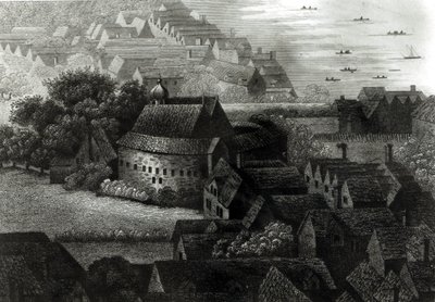 भालू उद्यान, 1647 द्वारा Wenceslaus Hollar