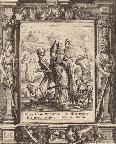 बिशप, 1651। द्वारा Wenceslaus Hollar