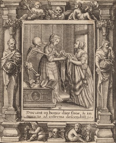 दुल्हन, 1651। द्वारा Wenceslaus Hollar