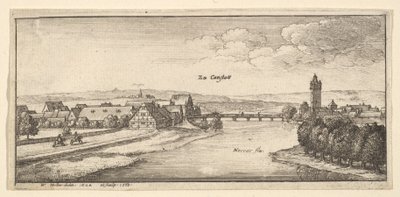 कैनस्टेड, 1665। द्वारा Wenceslaus Hollar