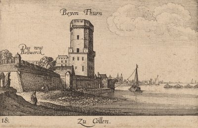 कोलोन, 1635। द्वारा Wenceslaus Hollar