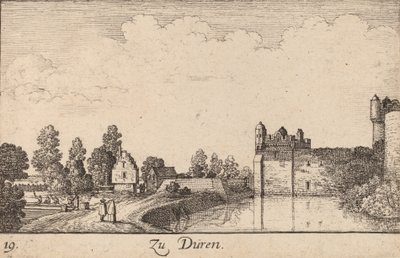 ड्यूरेन, 1635। द्वारा Wenceslaus Hollar