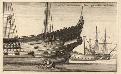 डच वेस्ट इंडियामैन। राज्य 2 द्वारा Wenceslaus Hollar