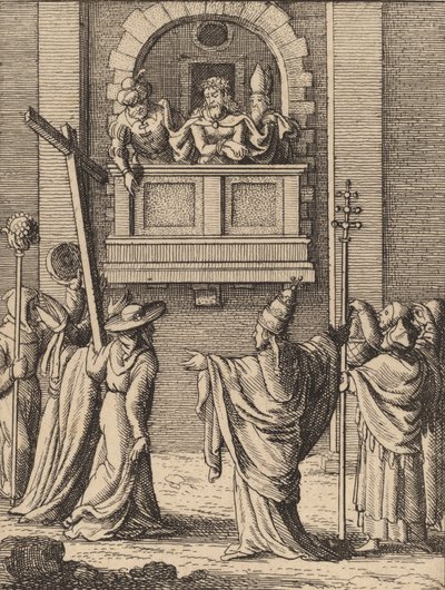 आदमी को देखो। द्वारा Wenceslaus Hollar