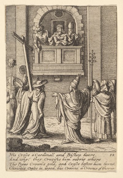 लो, 1625-1677। द्वारा Wenceslaus Hollar