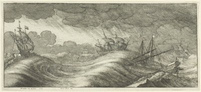 लंबी नाव द्वारा Wenceslaus Hollar
