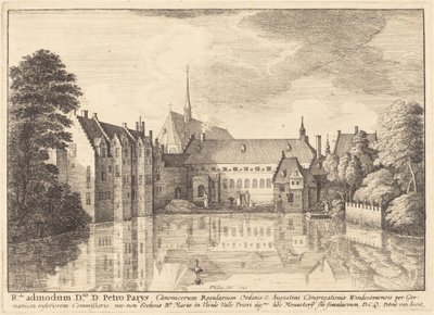 ग्रोएनेंडेल एबे द्वारा Wenceslaus Hollar