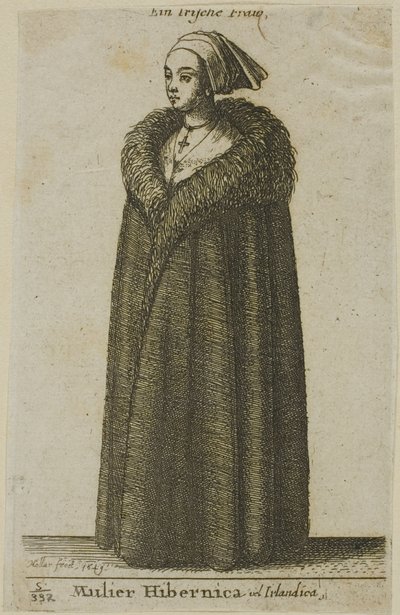 आयरिश महिला द्वारा Wenceslaus Hollar