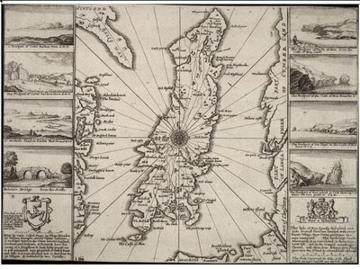 मैन द्वीप द्वारा Wenceslaus Hollar