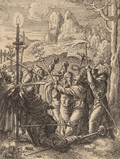 यीशु लिया। द्वारा Wenceslaus Hollar