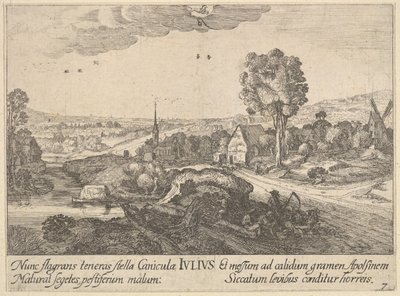 जुलाई, 1628-29। द्वारा Wenceslaus Hollar