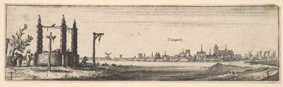 कम्पेन, 1642-44। द्वारा Wenceslaus Hollar
