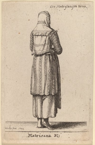 मैट्रिसाना एम. द्वारा Wenceslaus Hollar